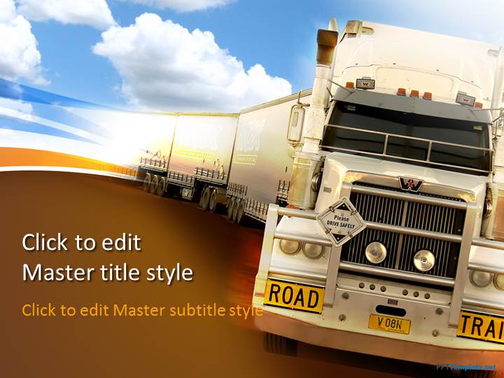 free-transportation-truck-ppt-template