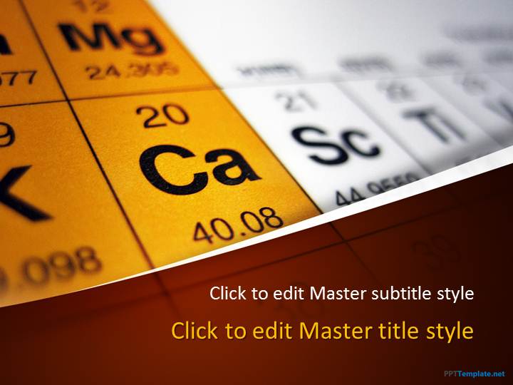 Chemistry Template Powerpoint Free