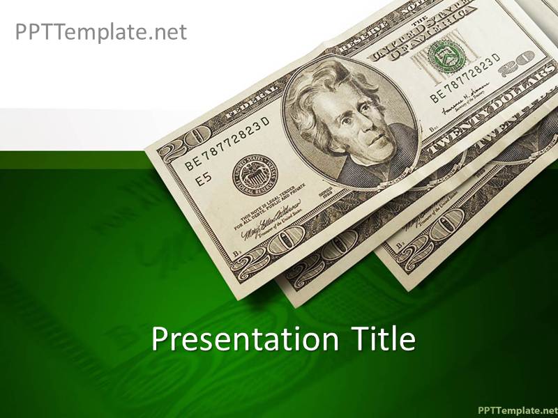 Free Money PPT Template