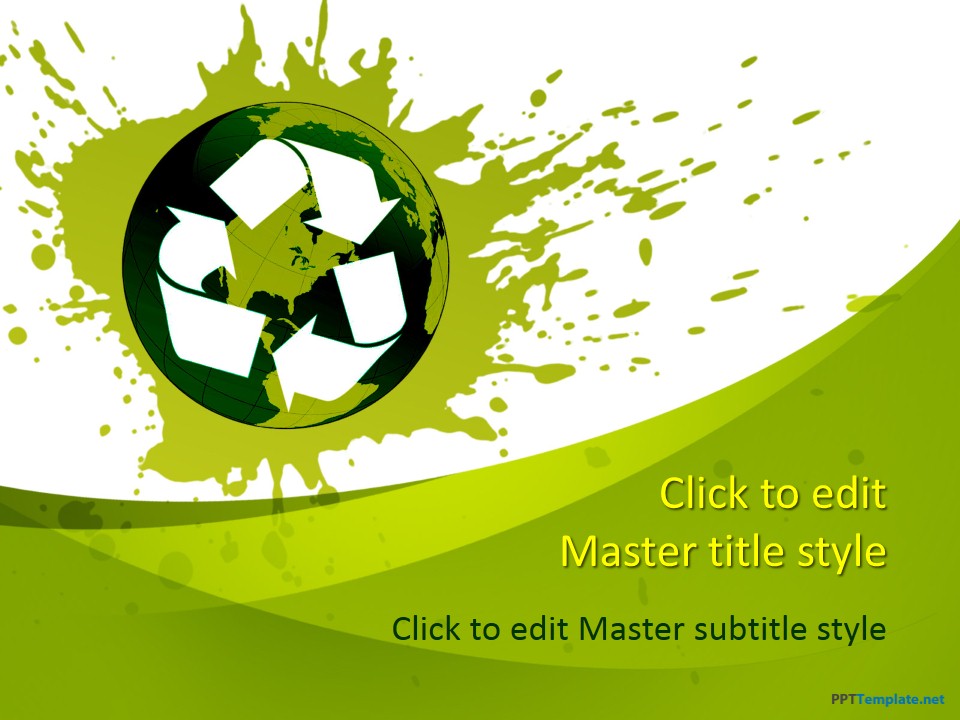 Free Recycle PPT Template