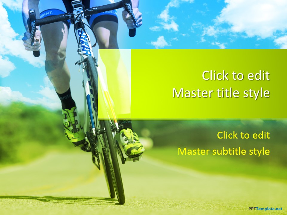 Free Cycling PPT Template